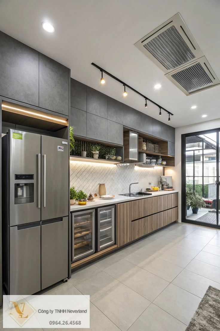  10 Mẫu Phòng Bếp – Tủ Bếp Hiện Đại Đẹp, Tiện Nghi Cho Không Gian Sống Thời Đại Mới